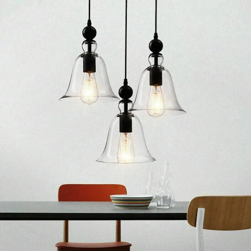 Glass Pendant Light Kitchen Lamp Vintage Ceiling Light Home Pendant Lighting jorunhe.com