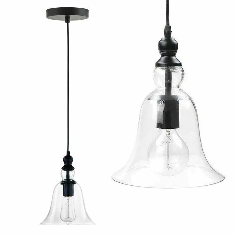 Glass Pendant Light Kitchen Lamp Vintage Ceiling Light Home Pendant Lighting jorunhe.com