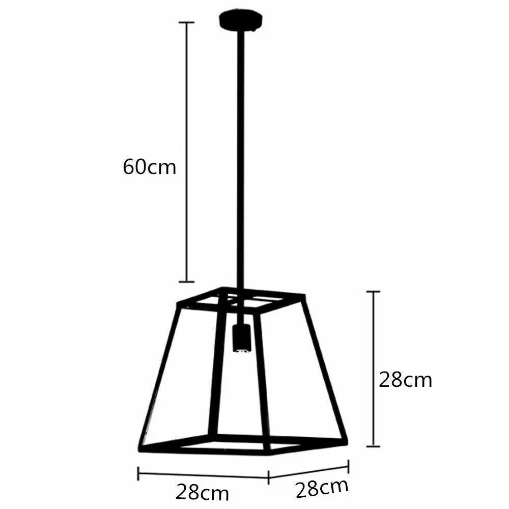 Large Chandelier Lighting Home Acrylic Pendant Lamp Bar Lamp Black Ceiling Light jorunhe.com