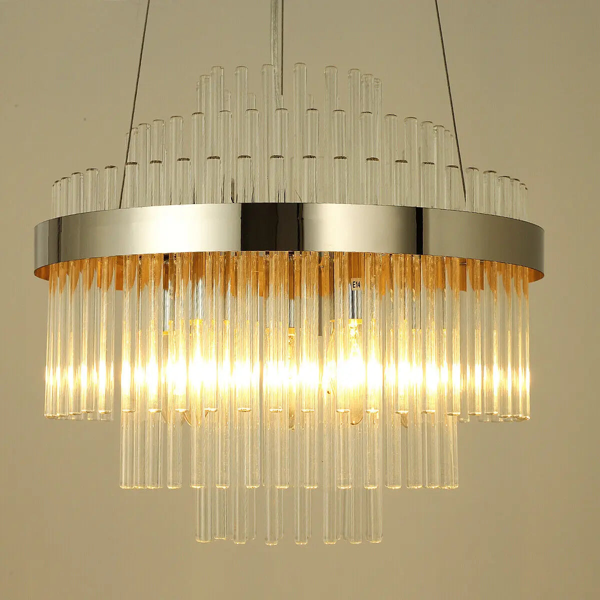 Luxury Crystal Pendant Light Fixture Hanging Ceiling Light Crystal Chandelier jorunhe.com