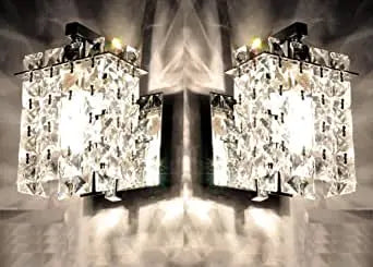 Modern Crystal LED Wall Light Aisle Bedside Lamp Single Head Wall Lamp jorunhe.com