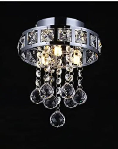 Modern LED Bulb Ceiling Light Pendant Fixture Lighting Crystal Chandelier jorunhe.com
