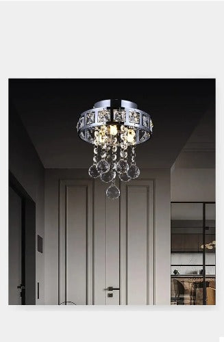 Modern LED Bulb Ceiling Light Pendant Fixture Lighting Crystal Chandelier jorunhe.com