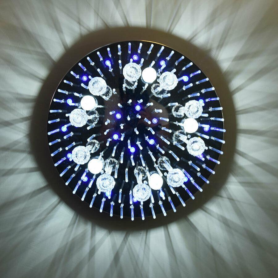 Modern LED Crystal Ceiling Light Flush Mount Crystal Chandelier Decor jorunhe.com