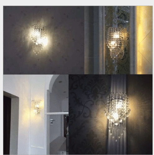 Modern LED Crystal Wall Lights Sconce Aisle/Beside Lights Wall lamp Fixtures jorunhe.com