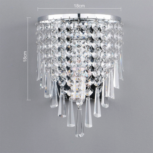 Modern LED Crystal Wall Lights Sconce Bedside light Wall lamp Fixtures Decor jorunhe.com