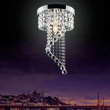 Modern LED ceiling light pendant fixture lighting crystal chandelier