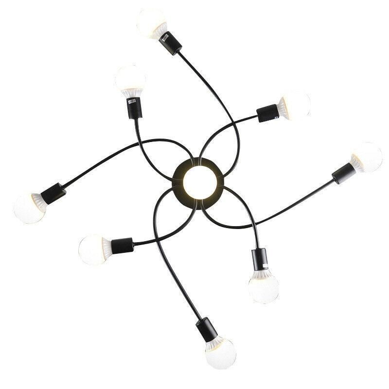 Modern Metal 9 Head Chandelier Pendant Lighting Creative Ceiling Lights Decor jorunhe.com