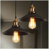 2PCS Set Ceiling Pendant Lamp Light Retro Industrial Metal Hanging Lighting jorunhe.com