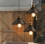 2PCS Set Ceiling Pendant Lamp Light Retro Industrial Metal Hanging Lighting jorunhe.com