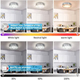 40W LED Crystal Ceiling Light Fixtures Living Room Chandelier W/Remote Control jorunhe.com