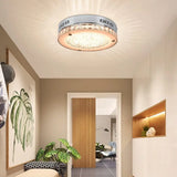 40W LED Crystal Ceiling Light Fixtures Living Room Chandelier W/Remote Control jorunhe.com