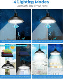 78 LEDs Solar LED Light Waterproof Pendant Outdoor Sensor Lights Remote Control jorunhe.com