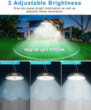 78 LEDs Solar LED Light Waterproof Pendant Outdoor Sensor Lights Remote Control jorunhe.com