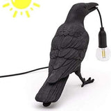 Crow Table Lamp, Birds LED Table Lamps Bedroom Resin Raven Desk Lamp Bedside Light Living Room Corridor Contemporary Romantic Desigh Modern Lamp Decor jorunhe.com