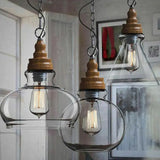 Glass Pendant Light Kitchen Lamp Modern Ceiling Light Home Pendant Lighting jorunhe.com