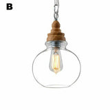 Glass Pendant Light Kitchen Lamp Modern Ceiling Light Home Pendant Lighting jorunhe.com