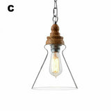 Glass Pendant Light Kitchen Lamp Modern Ceiling Light Home Pendant Lighting jorunhe.com