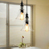 Glass Pendant Light Kitchen Lamp Vintage Ceiling Light Home Pendant Lighting jorunhe.com