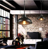 Industrial Retro Vintage Loft Iron 33cm Pendant Lamp Bar/Hotel Chandelier jorunhe.com