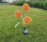 Jorunhe Garden Solar Lights Dandelion Flower Solar Stake Lights Outdoor Solar Powered Lights IP65 Waterproof Garden Ornaments Outdoor for Pathway Patio Forecast Decoration  [Energy Class A++] jorunhe.com