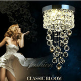 LED Crystal Ceiling Light Modern Minimalist Kitchen Living Room Aisle Lamp Decor jorunhe.com