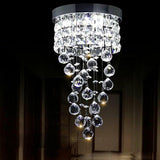 LED Crystal Ceiling Light Modern Minimalist Kitchen Living Room Aisle Lamp Decor jorunhe.com