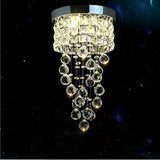 LED Crystal Ceiling Light Modern Minimalist Kitchen Living Room Aisle Lamp Decor jorunhe.com