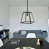 Large Chandelier Lighting Home Acrylic Pendant Lamp Bar Lamp Black Ceiling Light jorunhe.com