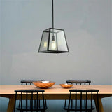 Large Chandelier Lighting Home Acrylic Pendant Lamp Bar Lamp Black Ceiling Light jorunhe.com