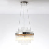 Luxury Crystal Pendant Light Fixture Hanging Ceiling Light Crystal Chandelier jorunhe.com