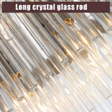 Luxury Crystal Pendant Light Fixture Hanging Ceiling Light Crystal Chandelier jorunhe.com