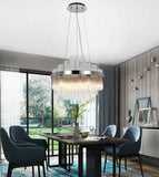 Luxury Crystal Pendant Light Fixture Hanging Ceiling Light Crystal Chandelier jorunhe.com