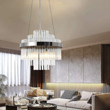 Luxury Crystal Pendant Light Fixture Hanging Ceiling Light Crystal Chandelier jorunhe.com