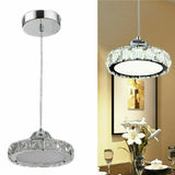 Modern 12/36W LED Pendant Lamp Crystal Chandelier Bedroom Restaurant lights Deor jorunhe.com