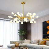 Modern 18 Light Firfly LED Chandelier Light Stylish Tree Branch Pendant Lamp