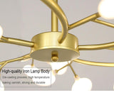 Modern 18 Light Firfly LED Chandelier Light Stylish Tree Branch Pendant Lamp jorunhe.com