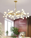 Modern 18 Light Firfly LED Chandelier Light Stylish Tree Branch Pendant Lamp jorunhe.com