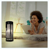 Modern Bedside Table Lamp with USB Port, Table Desk Lamp, Nightstand Decorative Room Table Lamp, Sliver Lamp Shade Night Light Fixture for Living Room/Bedroom/Dining Room/Kitchen jorunhe.com