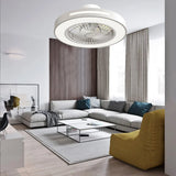 Modern Ceiling Fan with Lighting LED Lights Adjustable Wind Speed Remote Control jorunhe.com