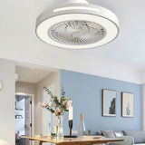 Modern Ceiling Fan with Lighting LED Lights Adjustable Wind Speed Remote Control jorunhe.com