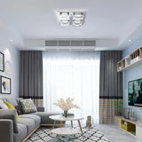 Modern Crystal 53W LED Pendant Lamp Chandelier Flush Mount Ceiling light Decor jorunhe.com