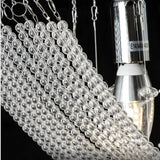 Modern Crystal Ceiling Light 6 Lights Chandelier Living Room Bed Light jorunhe.com