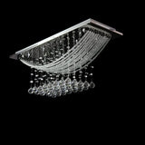 Modern Crystal Ceiling Light 6 Lights Chandelier Living Room Bed Light jorunhe.com