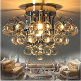 Modern Crystal Ceiling Light Fitting Pendant Crystal Chandelier jorunhe.com