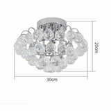 Modern Crystal Ceiling Light Fitting Pendant Crystal Chandelier jorunhe.com