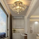 Modern Crystal Ceiling Light Fitting Pendant Crystal Chandelier jorunhe.com