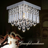 Modern Crystal Ceiling Light Lamp Fitting Pendant Chandelier jorunhe.com