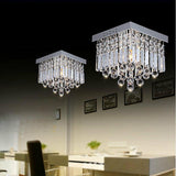 Modern Crystal Ceiling Light Lamp Fitting Pendant Chandelier jorunhe.com