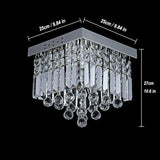 Modern Crystal Ceiling Light Lamp Fitting Pendant Chandelier jorunhe.com